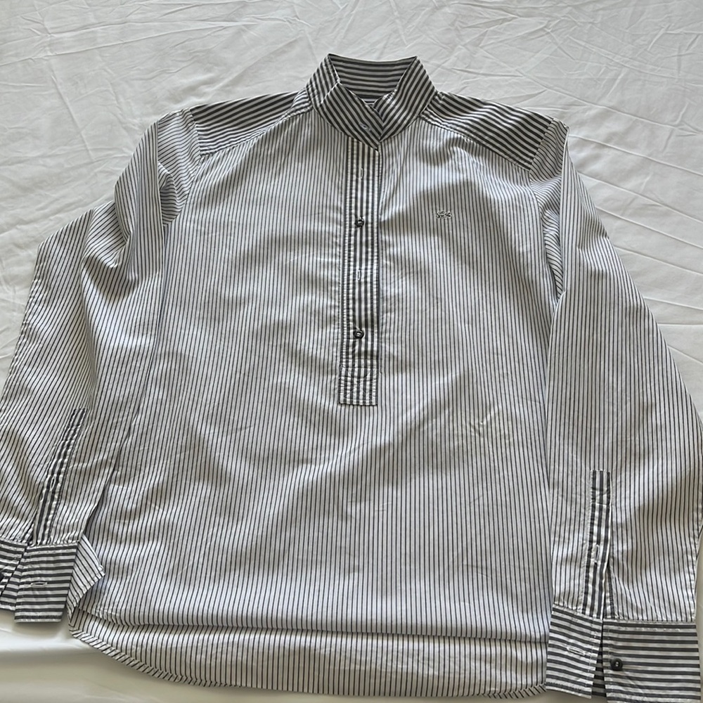 button up shirt for women striped